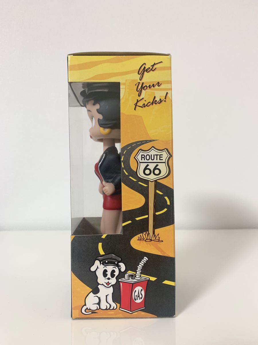 ベティ　ベティブープ　BETTYBOOP ベティちゃん　Biker Betty Boop Wacky Wobbler フィギュア　首振り人形 バブルヘッド_画像4