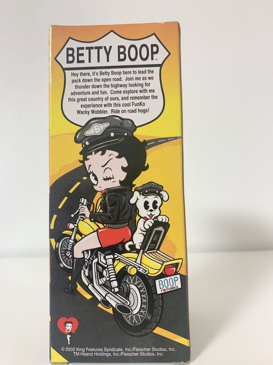 ベティ　ベティブープ　BETTYBOOP ベティちゃん　Biker Betty Boop Wacky Wobbler フィギュア