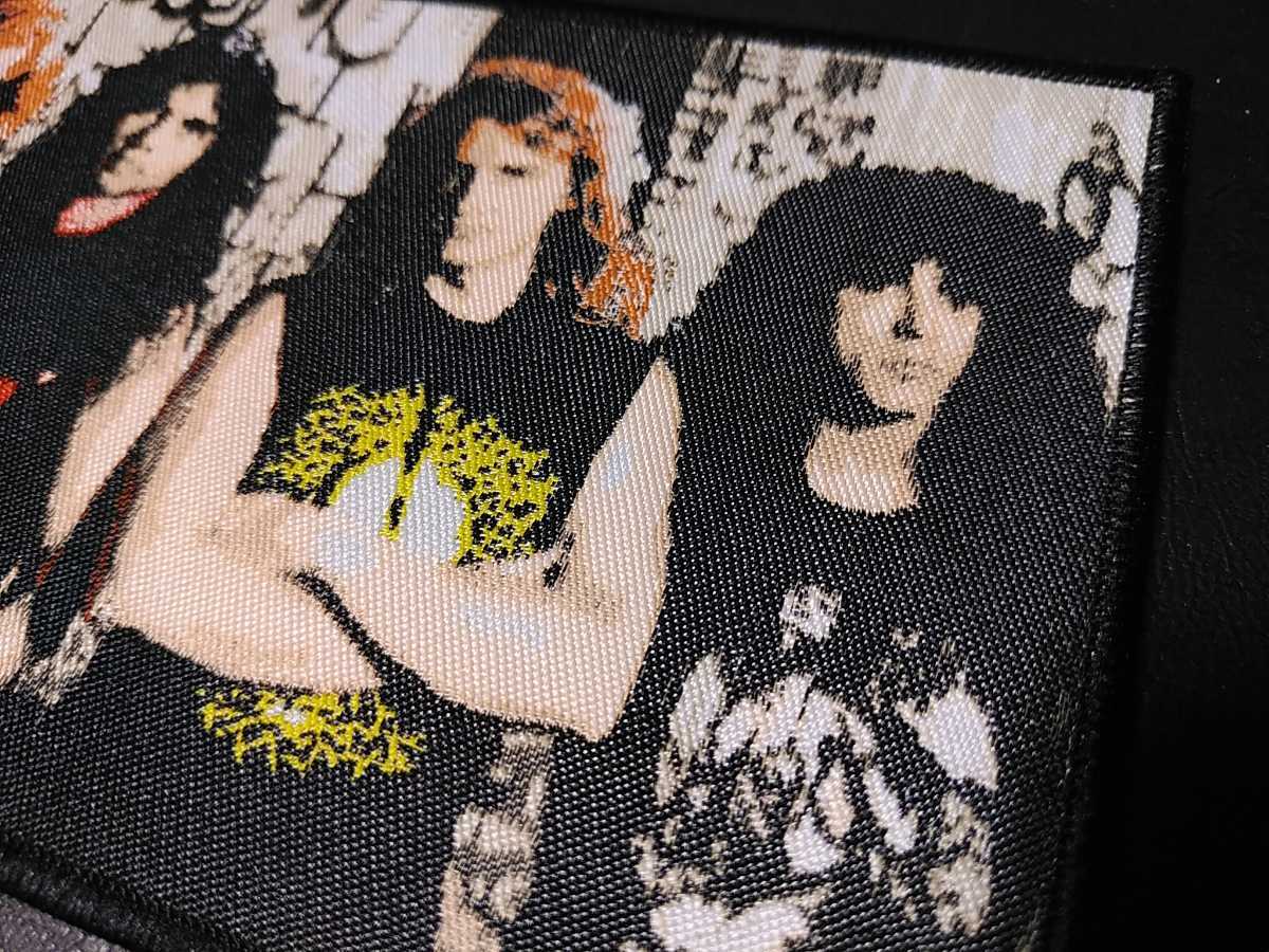 MEGADETH 刺繍パッチ ワッペン Rust In Peace member photo 黒枠 / metallica iron maiden motorhead slayer exodus testament_画像3