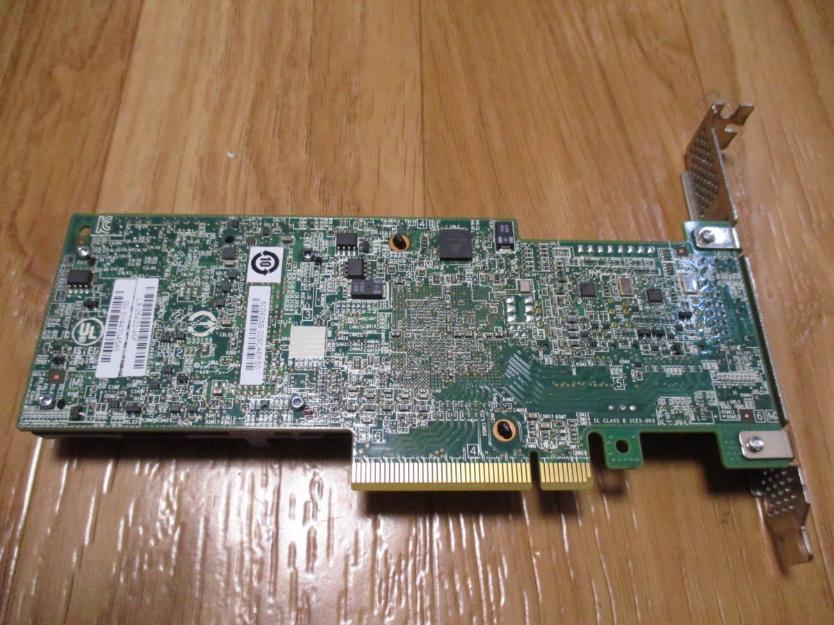 RAID サボート L3-2543-06A/　6gb/s 500605B+Press to Install PCI- Card ★動作品★ NO: CII-56_画像7