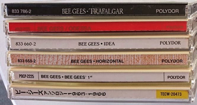 【送料無料】ビージーズ THE BEE GEES CD6枚 [ANTHOLOGY1963-1966]+[1ST]+[HORIZONTAL]+[IDEA]+[ODESSA]+[TRAFALGAL] +おまけBlu-Ray付き