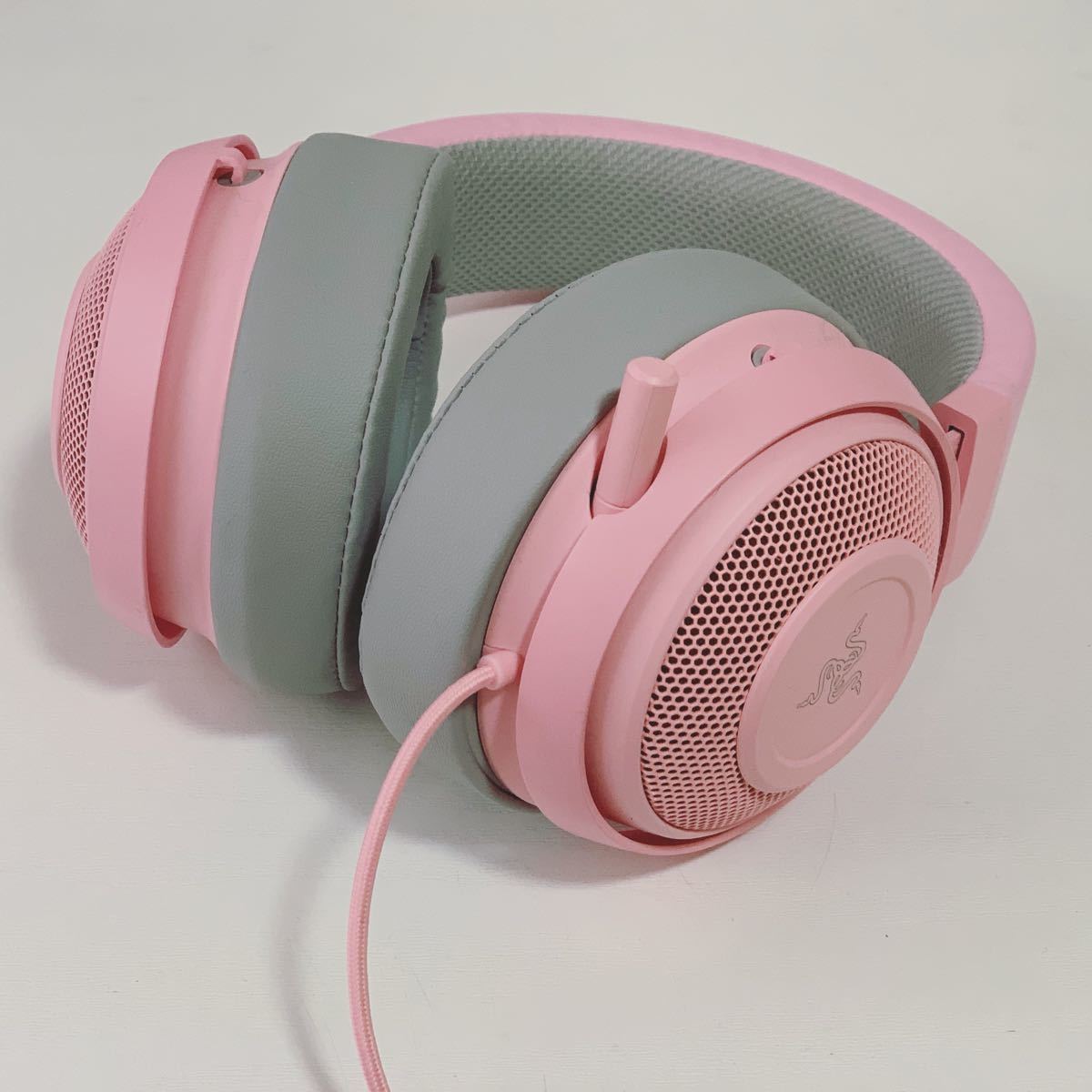 Paypayフリマ Razer Kraken Quartz Pink ゲーミングヘッドセット 3 5mm