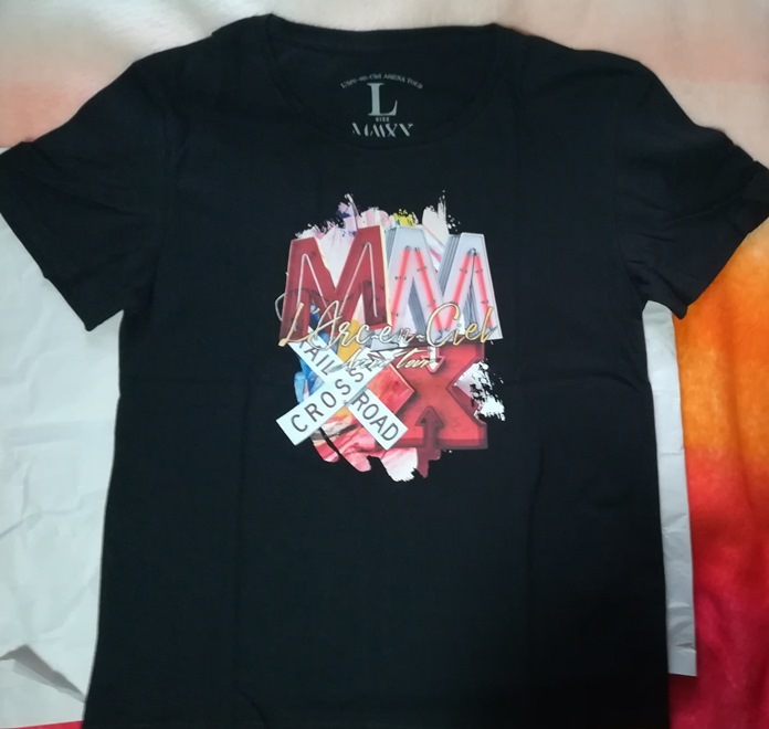 L'Arc~en~Ciel★Tシャツ　2020 ARENA TOUR MMXX LOGO T 　ブラック / L_画像1