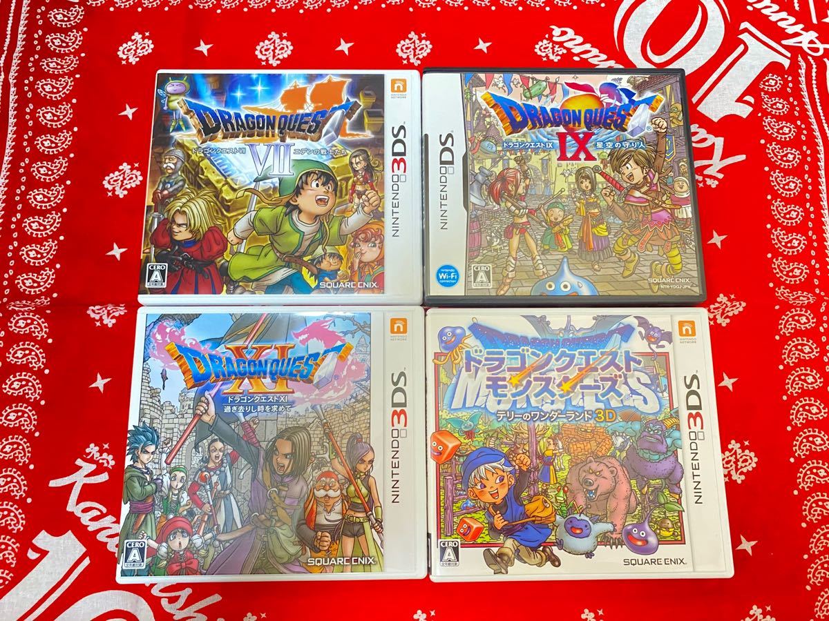 【任天堂3DS.DS】ドラゴンクエスト4本セット