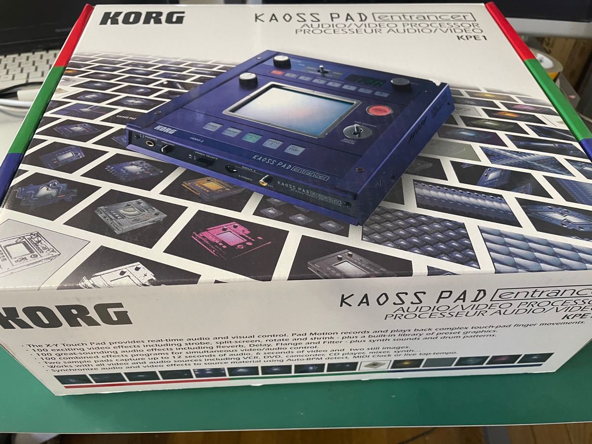 KORG KAOSS PAD entrancer 箱マニュアル付|Yahoo!フリマ(旧 KORG KAOSS PAD entrancer 箱マニュアル付|Yahoo!フリマ(旧