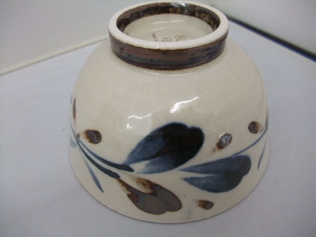 日本製 美濃焼   風花  茶碗  陶器 １３．５ｃｍ  味わい深い色合いの画像8