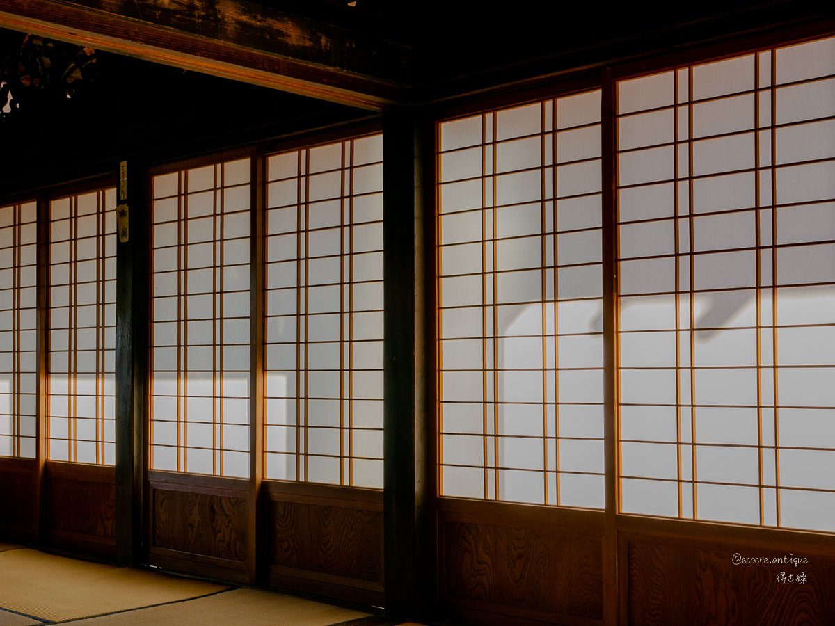 【寺社仏閣の建具】寺院うぶ出し品 吹寄格子の障子12枚 背高幅広/高1986 幅990/木製建具 引戸 引き戸◇欅腰板 古建具 古民家 《得古繰》_画像3