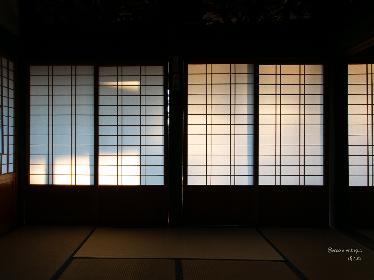 【寺社仏閣の建具】寺院うぶ出し品 吹寄格子の障子12枚 背高幅広/高1986 幅990/木製建具 引戸 引き戸◇欅腰板 古建具 古民家 《得古繰》_画像9