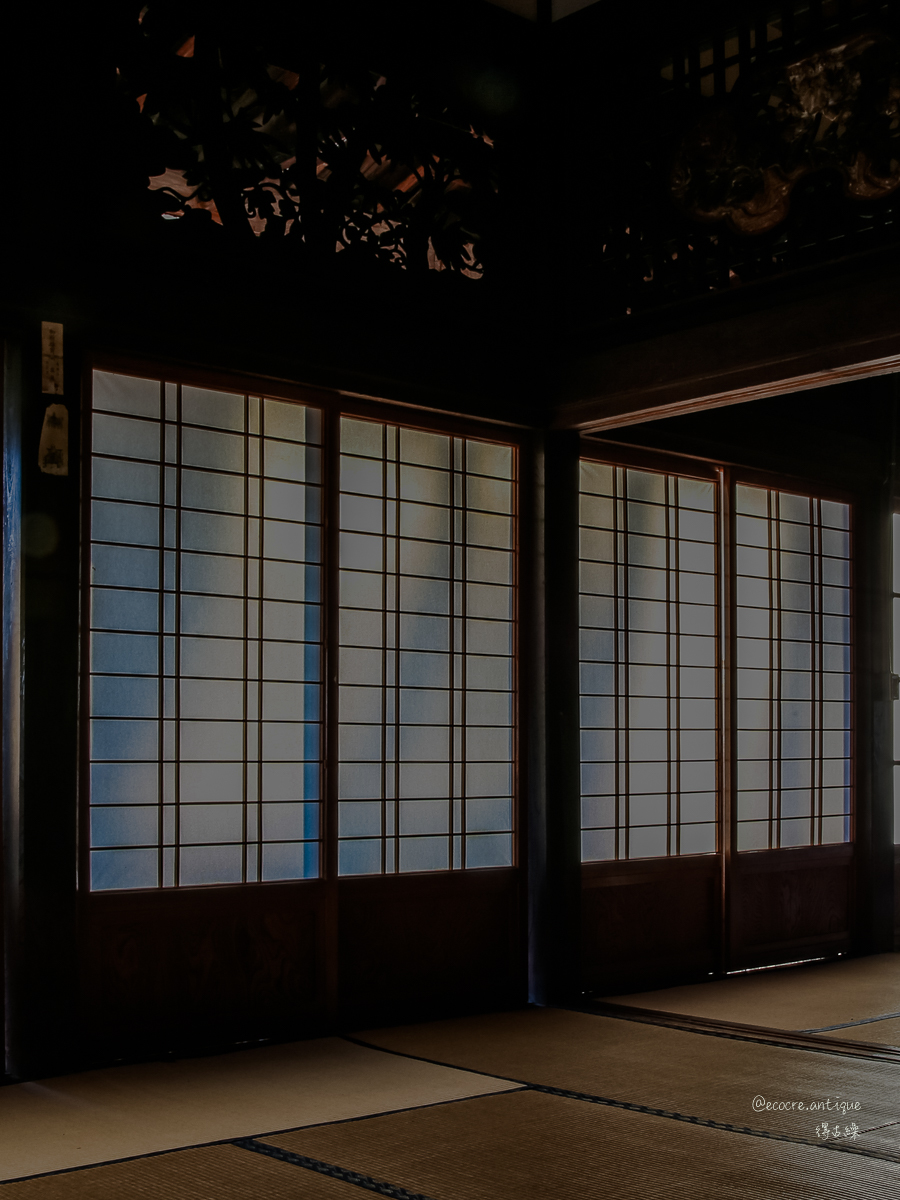 【寺社仏閣の建具】寺院うぶ出し品 吹寄格子の障子12枚 背高幅広/高1986 幅990/木製建具 引戸 引き戸◇欅腰板 古建具 古民家 《得古繰》_画像5