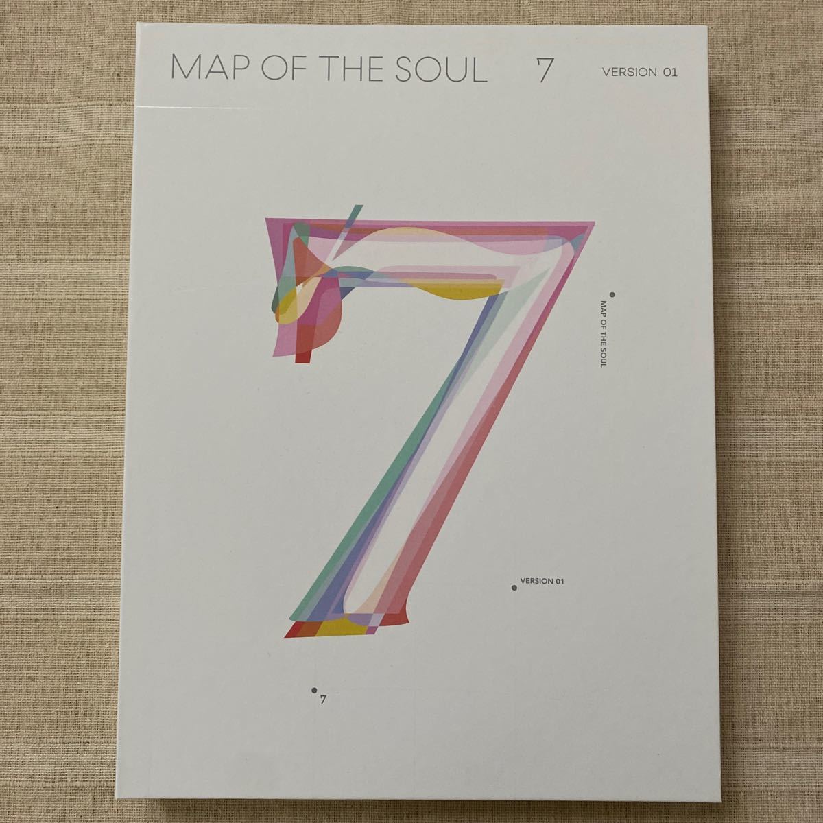 BTS 韓国アルバム "MAP OF THE SOUL 7"バージョン1 ホソクトレカ付き