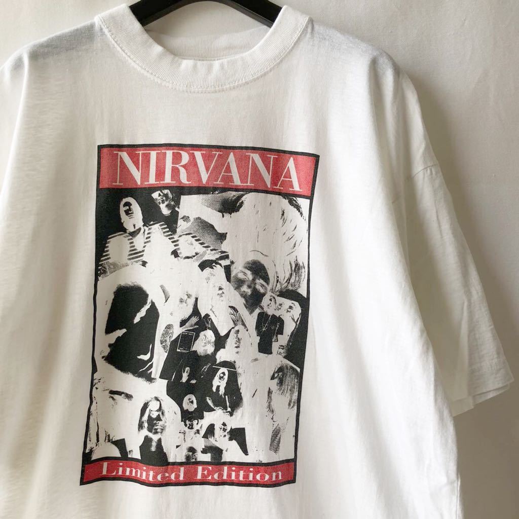 90s NIRVANA BOX LIMITED EDITION付録 Tシャツ イタリア製 ビンテージ 90年代 ニルバーナ カートコバーン バンド  オリジナル ヴィンテージ