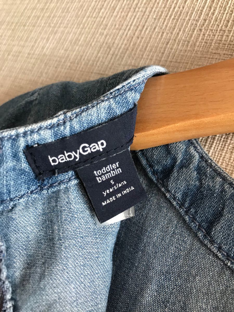 Paypayフリマ 美品 Babygap デニム風 ワンピース 5y 95 100 Paypayフリマ 美品 Babygap デニム風 ワンピース 5y 95 100