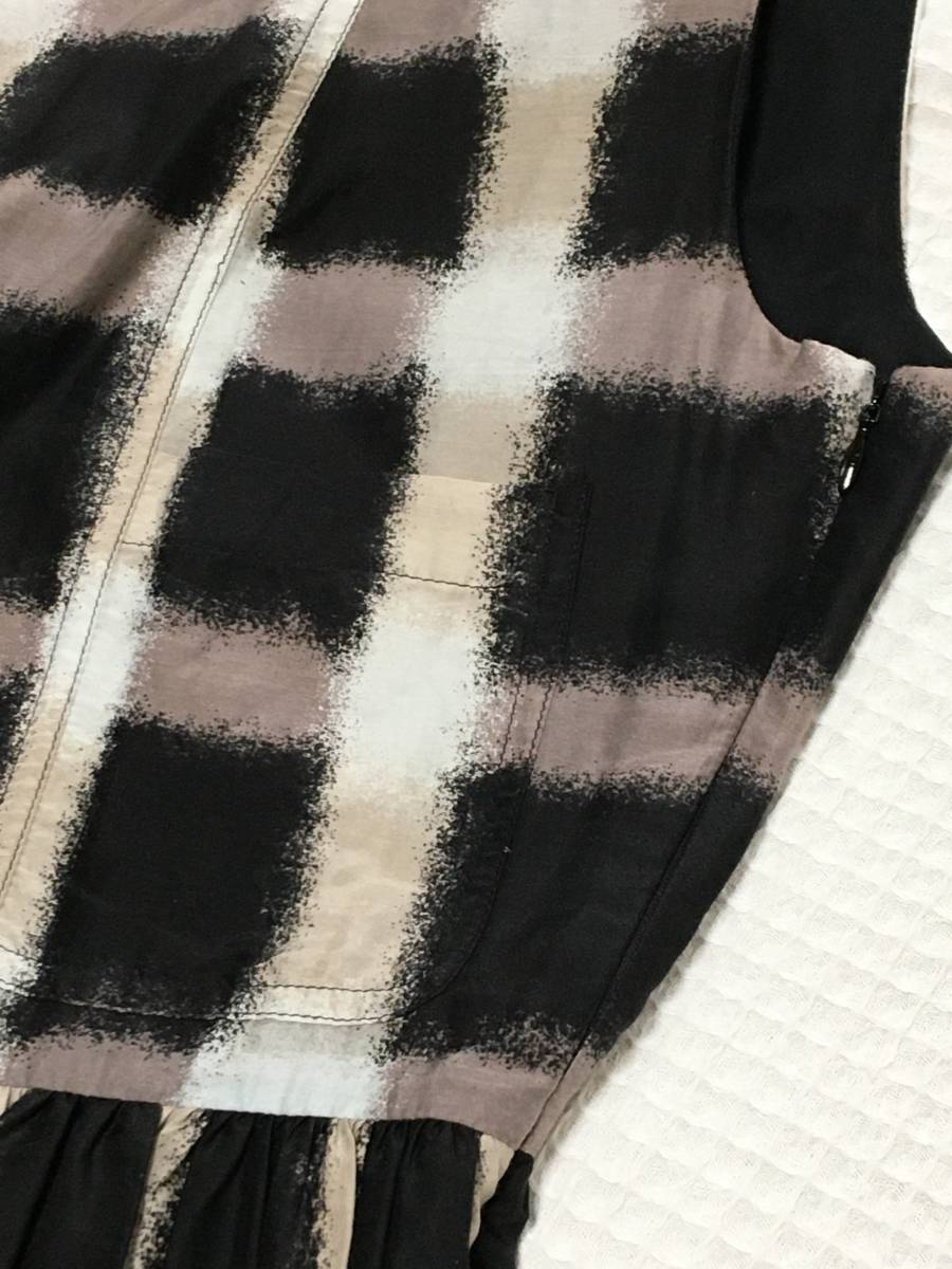 Paypayフリマ マークバイマークジェイコブス Marc By Marc Jacobs ノースリーブ ワンピース ブラックマルチ チェック Mサイズ Paypayフリマ マークバイマークジェイコブス Marc By Marc Jacobs ノースリーブ ワンピース ブラックマルチ チェック Mサイズ