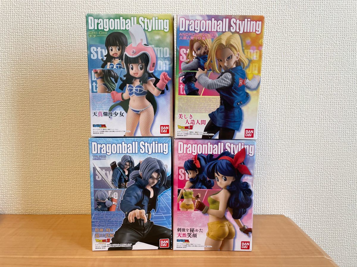 Paypayフリマ ドラゴンボールスタイリング Dragonball Styling 4体セット チチ ランチ 18号 トランクス フィギュア Paypayフリマ ドラゴンボールスタイリング Dragonball Styling 4体セット チチ ランチ 18号 トランクス フィギュア