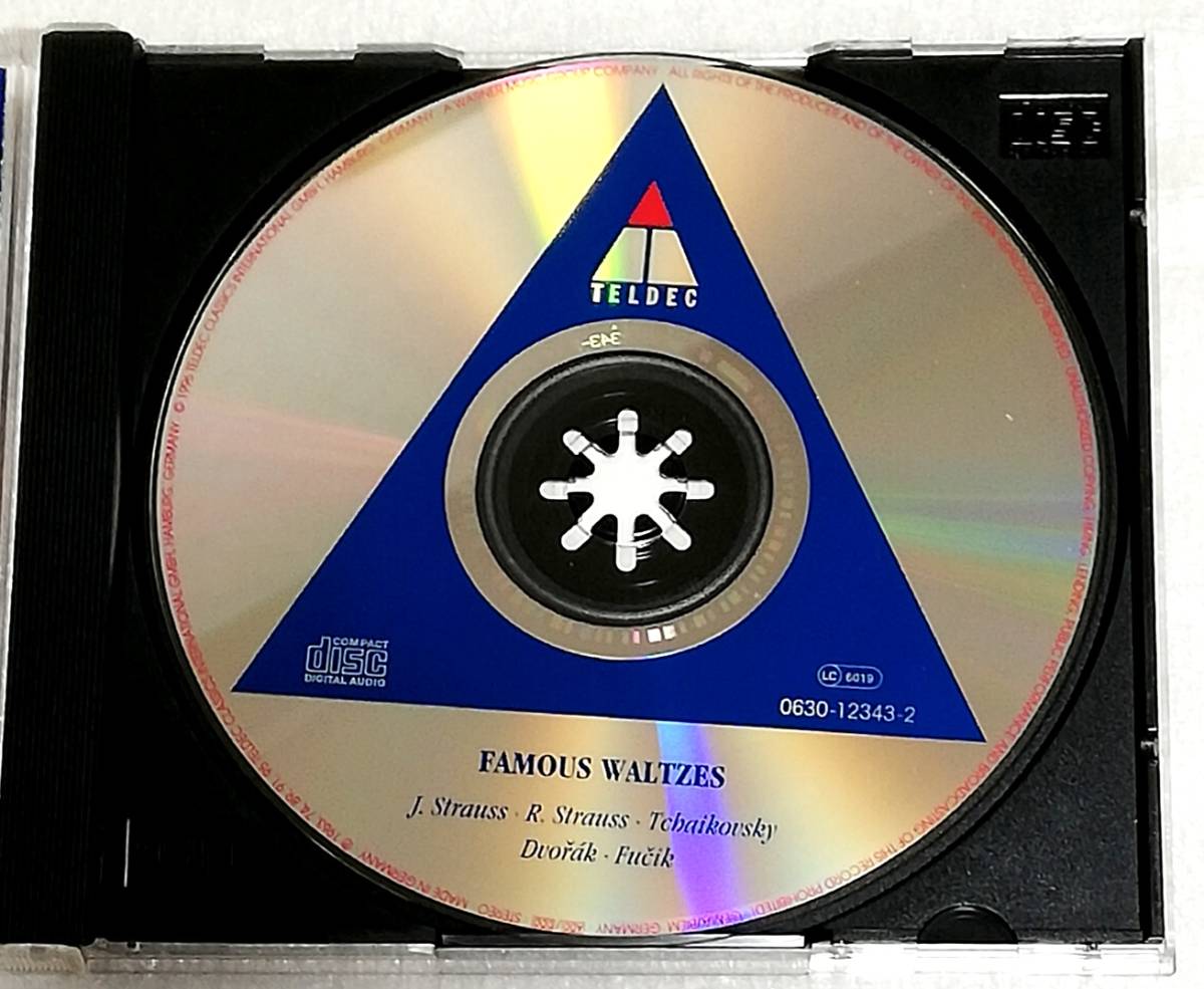 CD ワルツ名曲集 チャイコフスキー,J.シュトラウス,Rシュトラウス,ドヴォルザーク,フチーク/独盤の画像3