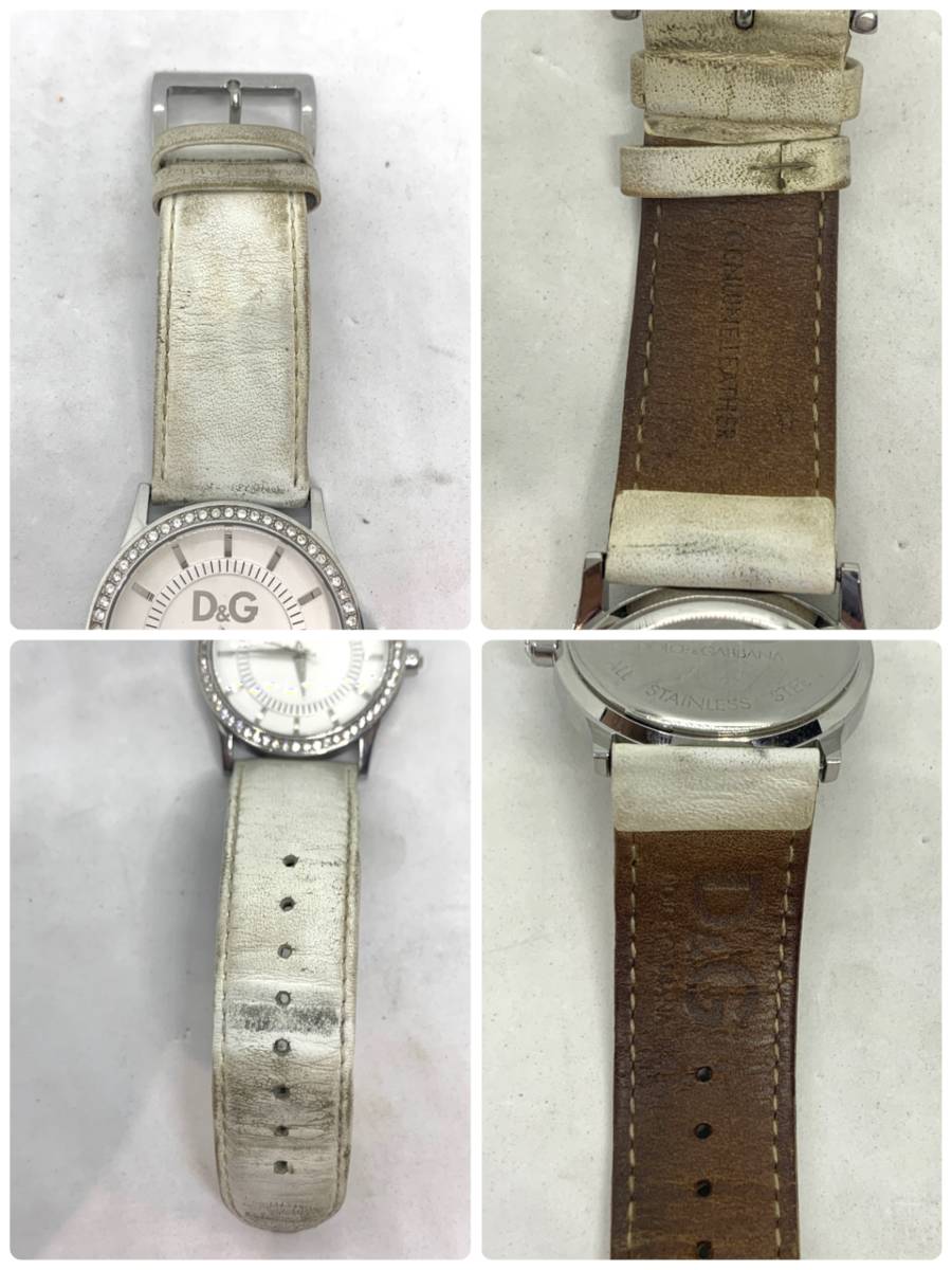  operation goods *D&G Dolce & Gabbana TIME DW0518 lady's battery replaced Dolce&Gabbana wristwatch 