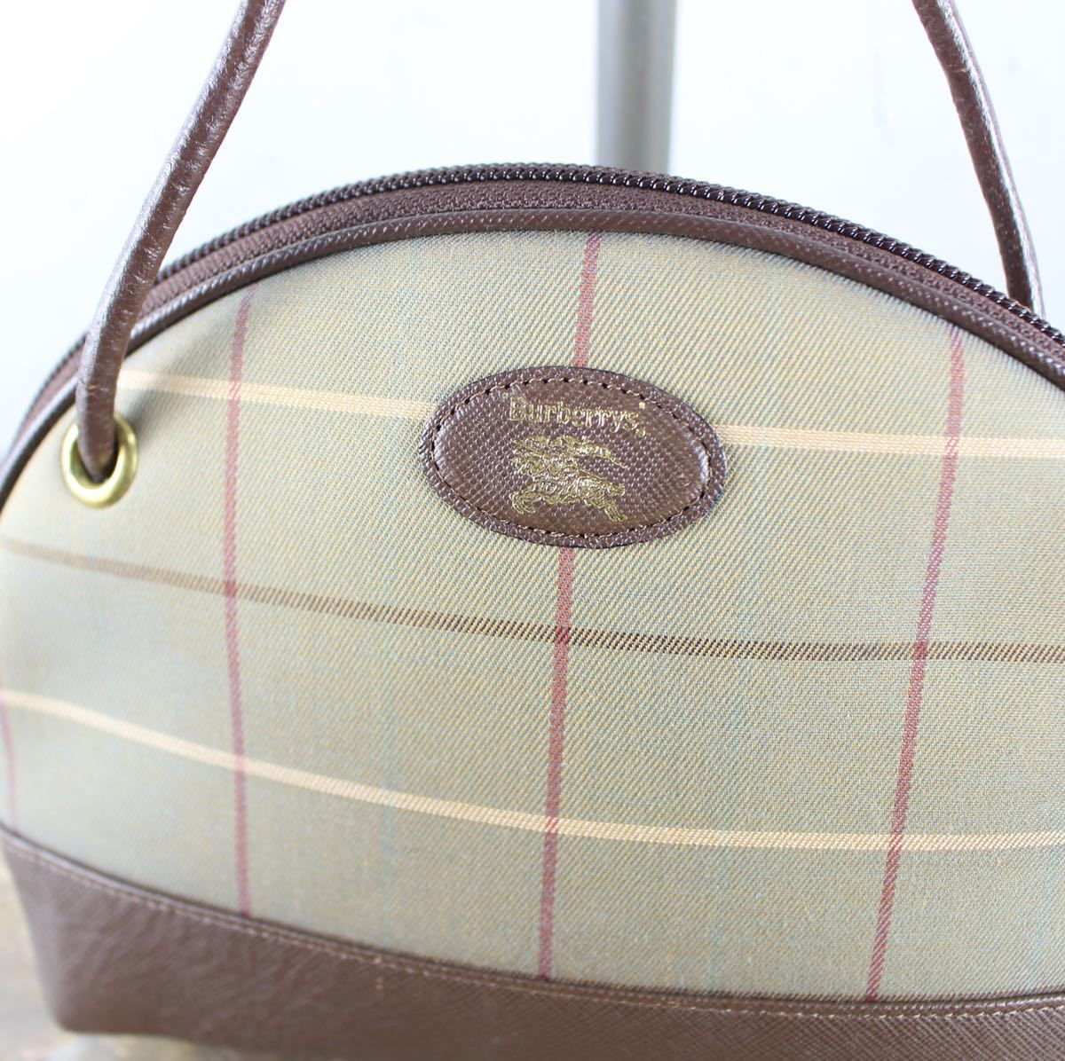 BURBERRYS CHECK PATTERNED SHOULDER BAG/バーバリーズチェック柄