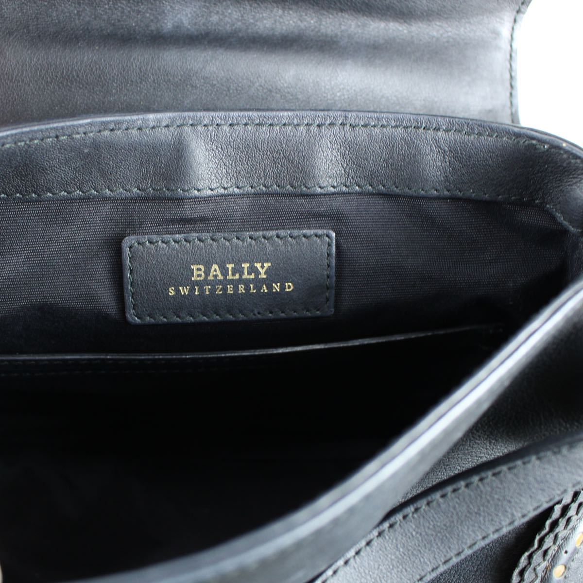 BALLY TUSSEL LEATHER 2WAY SHOULDER BAG/バリータッセルレザー2wayショルダーバッグ