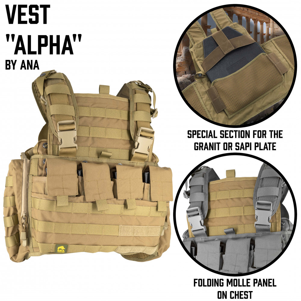 ロシア軍】 ANA製Alpha AK/RPK チェストリグ タクティカルベスト