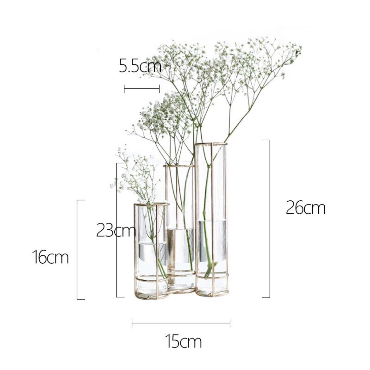 水耕栽培花瓶 水生植物 生け花 一輪挿し 花瓶　ガラス花瓶 フラワーベース 花器