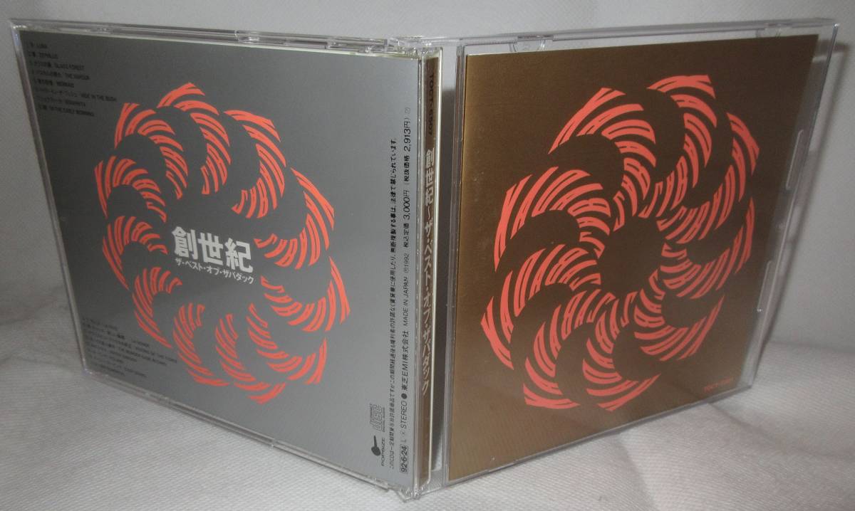 ★☆廃盤CD◆ZABADAK / 創世紀～ザ・ベスト・オブ・ザバダック　1992年貴重盤◆TOCT-6507☆★_画像4