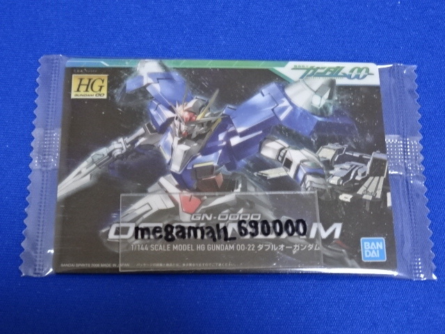 ★ガンダム ガンプラパッケージアートコレクション チョコウエハース7 209 ダブルオーガンダム 【送料63円~】_画像1