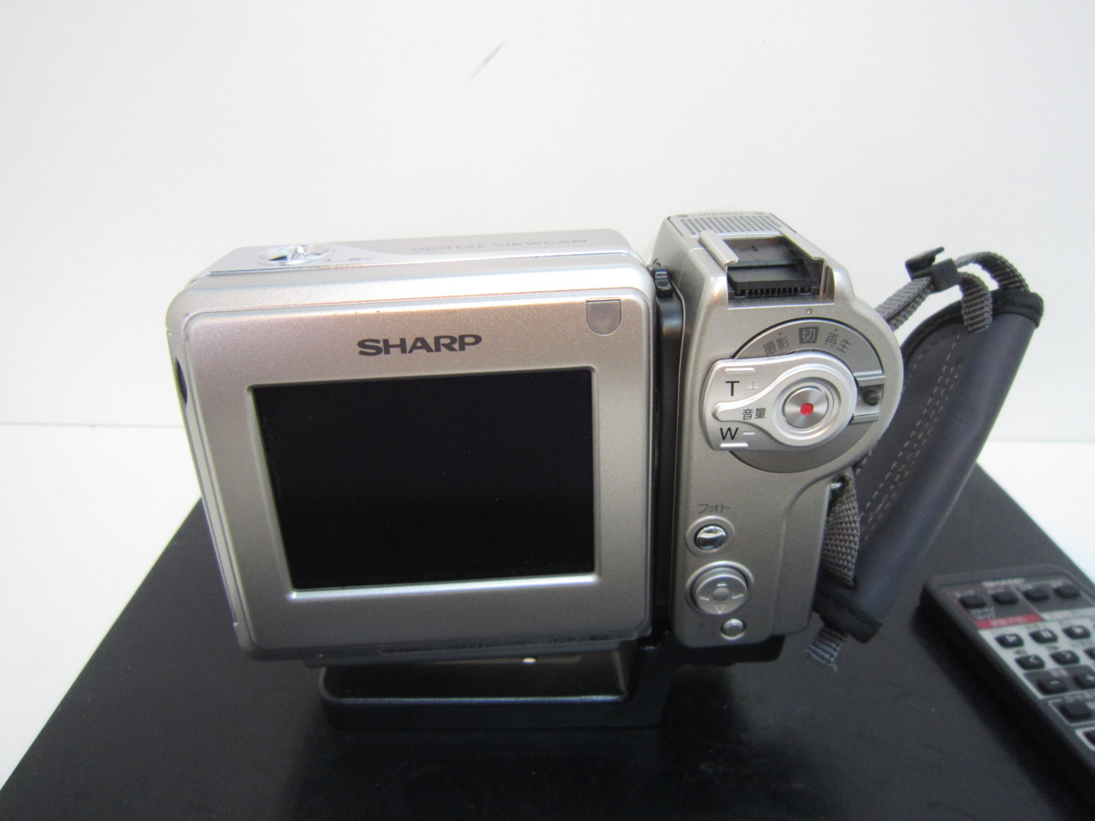 SHARP　シャープ　液晶デジタルビデオカメラ　VL-TT100　ジャンク