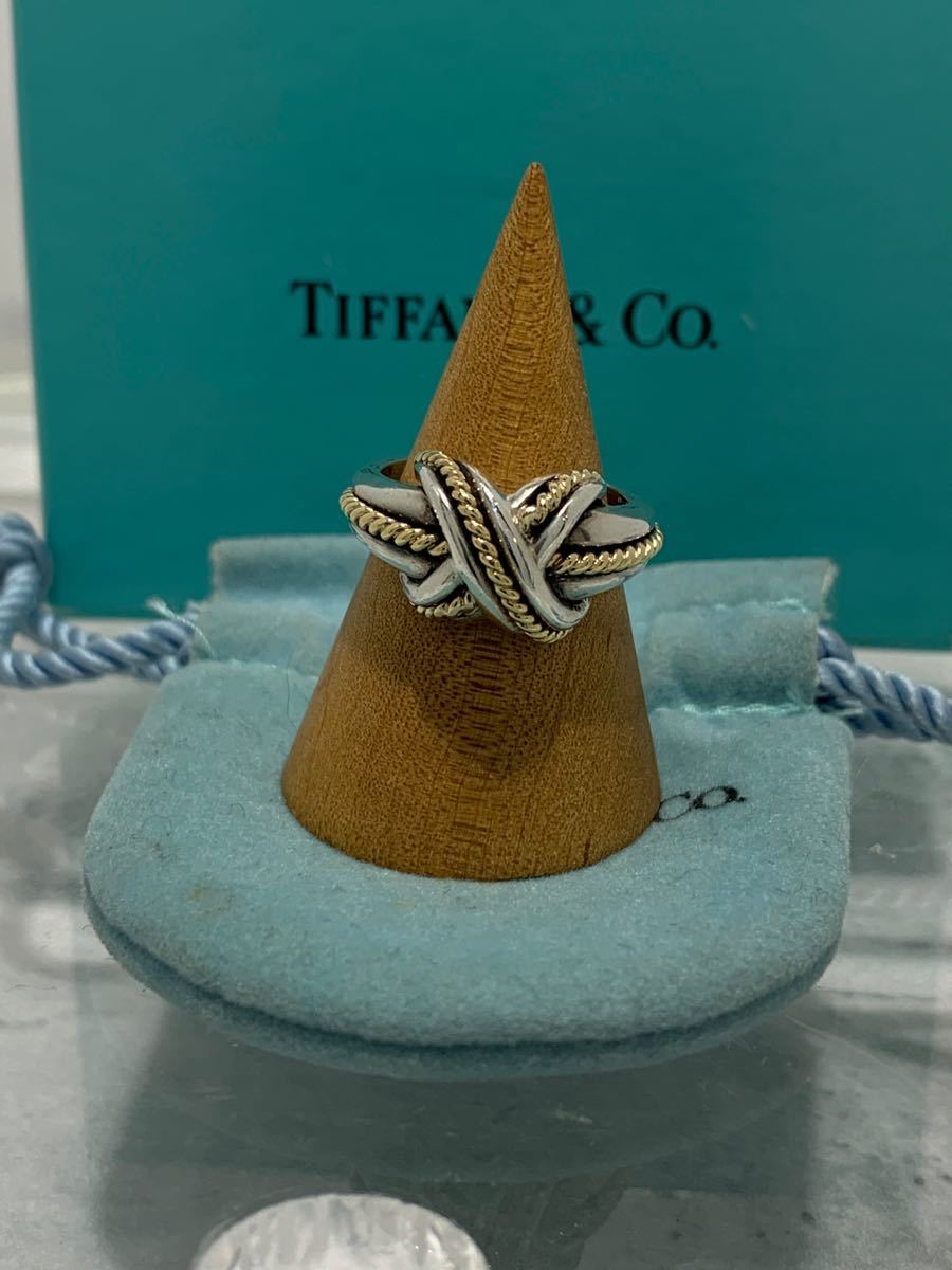 ヴィンテージティファニー TIFFANY コンビ シグネチャー リング ヴィンテージティファニー TIFFANY コンビ シグネチャー リング