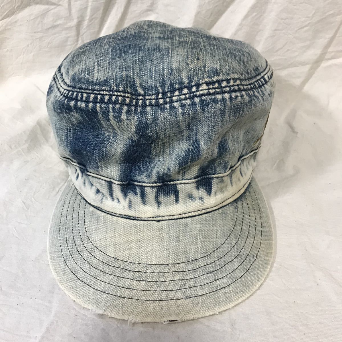 NATAL DESIGN DENIM CAP ネイタルデザイン デニム キャップ ぼうし キャンプ アウトドア マウンテン 帽子 ハット ゴールド 刺繍 フェザー