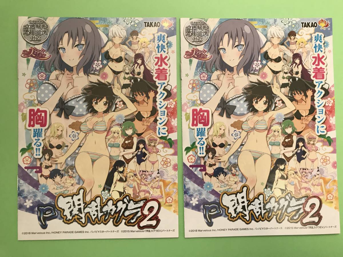 * pachinko P Senran Kagura 2/ Takao small booklet *