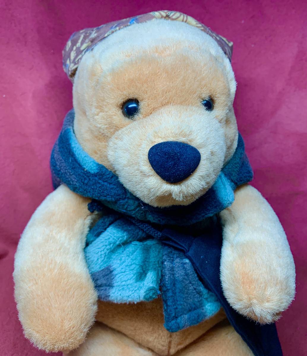  rare article!? \'90 period dead stock [ Winnie The Pooh ] Disney store soft toy Winnie the Poo