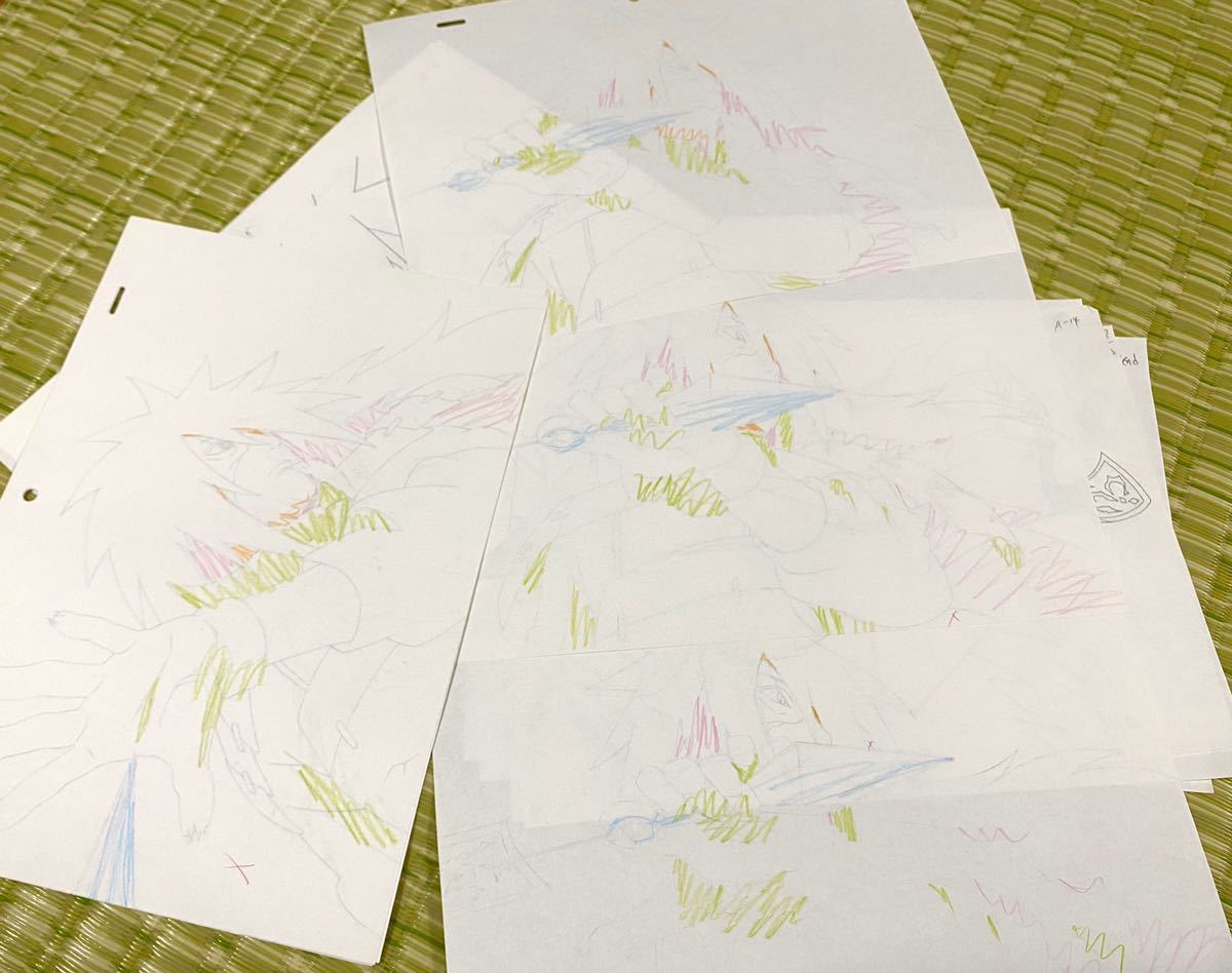 入手困難!レア☆NARUTO ナルト☆岸本斉史☆修正 設定 直筆原画 入手困難!レア☆NARUTO ナルト☆岸本斉史☆修正 設定 直筆原画