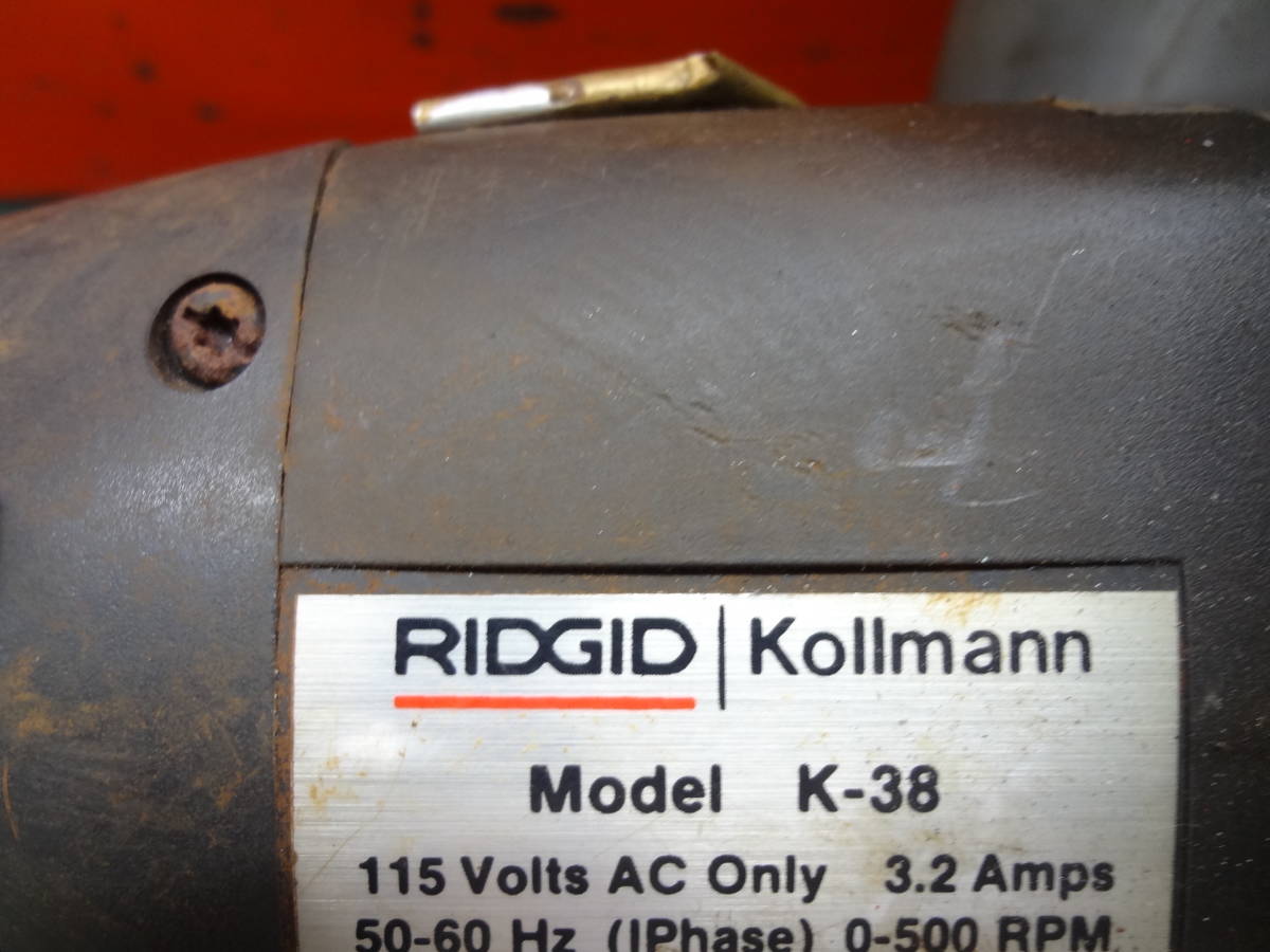 ○RIDGID Kollmann リジッド コールマン ドレンクリーナー 排水 ○RIDGID Kollmann リジッド コールマン ドレンクリーナー 排水
