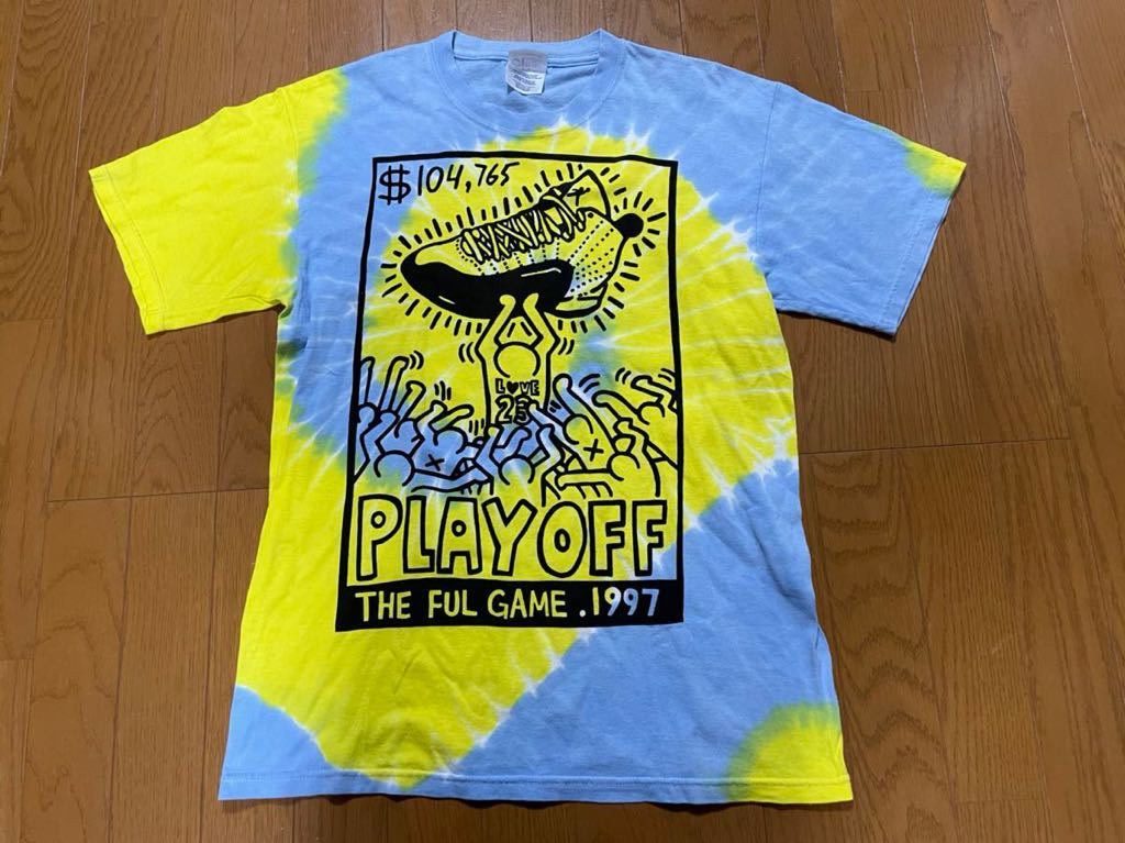 最初の ヴィンテージ 90s Tシャツ PLAYOFF NBA キース・ヘリング