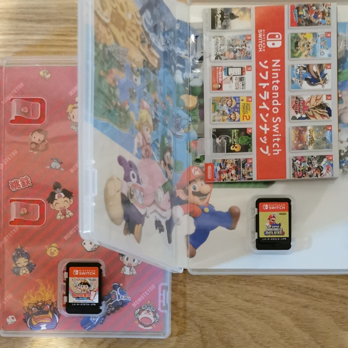 Nintendo Switch　桃太郎電鉄　 NewスーパーマリオブラザーズU　セット