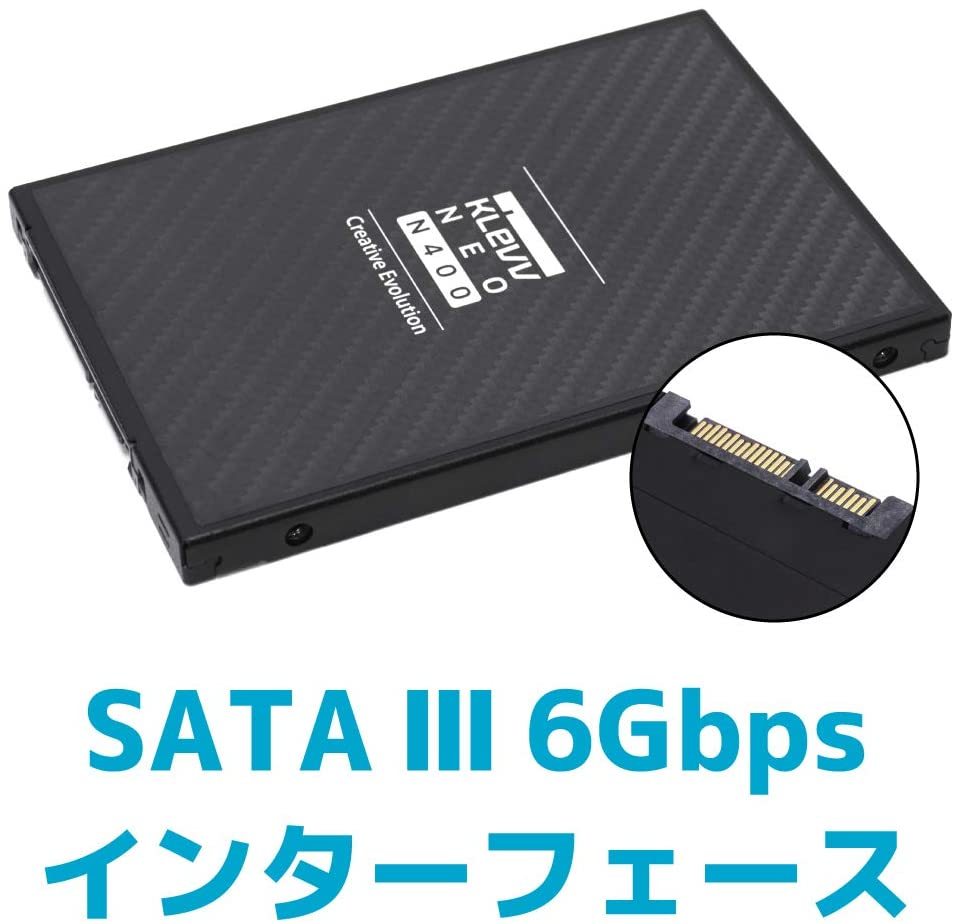 新品 未開封 ESSENCORE KLEVV 480GB SSD NEO N400 K480GSSDS3-N40 移行ソフトAcronis True Image HD無料利用可能 2.5インチ SATA3 6Gb/s_画像4
