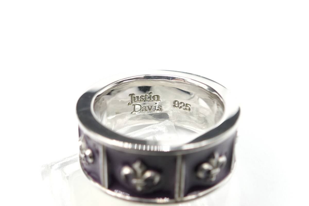 極美品 21号 ジャスティンデイビス クラウン リング SRJ273 指輪 