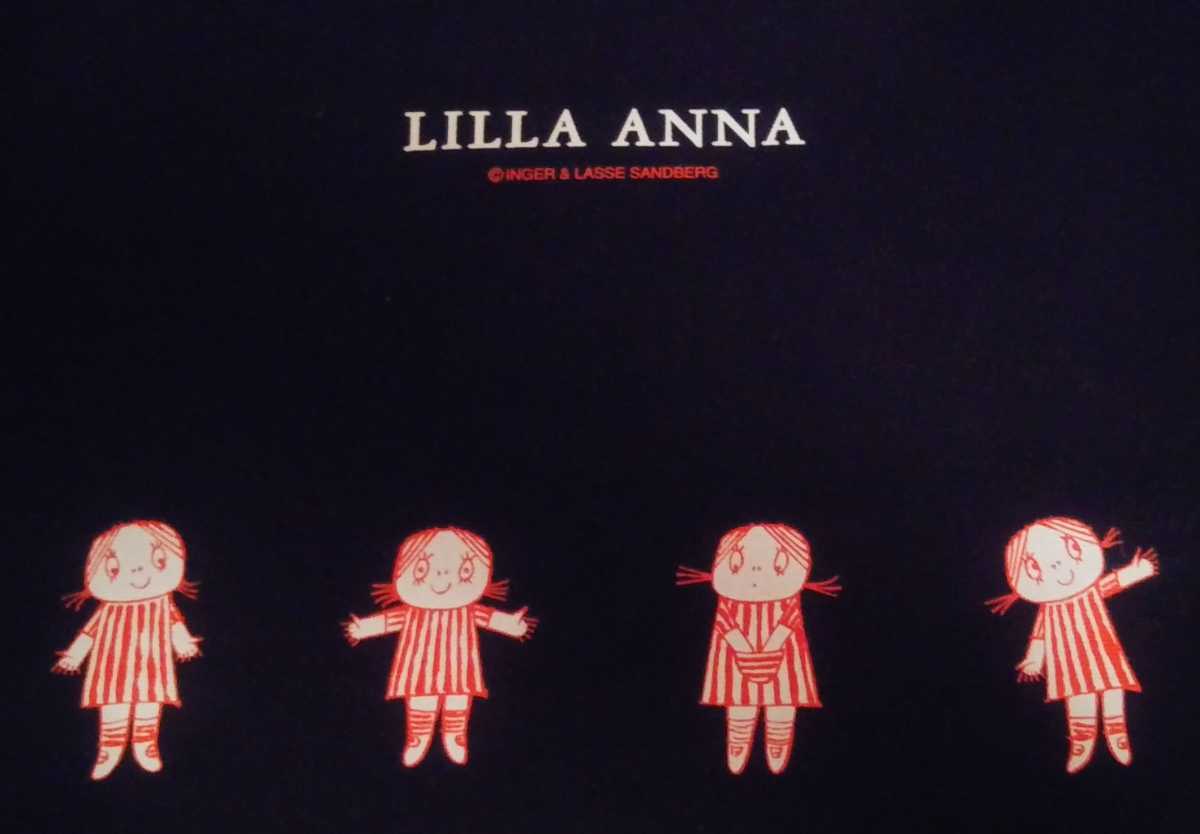 新品タグ付き(※紙タグの価格を黒ペンで消してあります) LILLA ANNA トートバッグ　黒　リラ アンナ