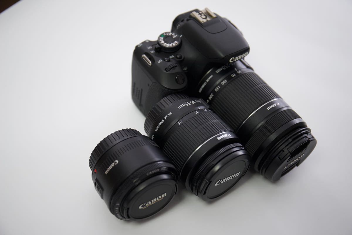 Canon EOS KISS X5 トリプルレンズセット  美品　送料無料　デジタル一眼レフカメラ