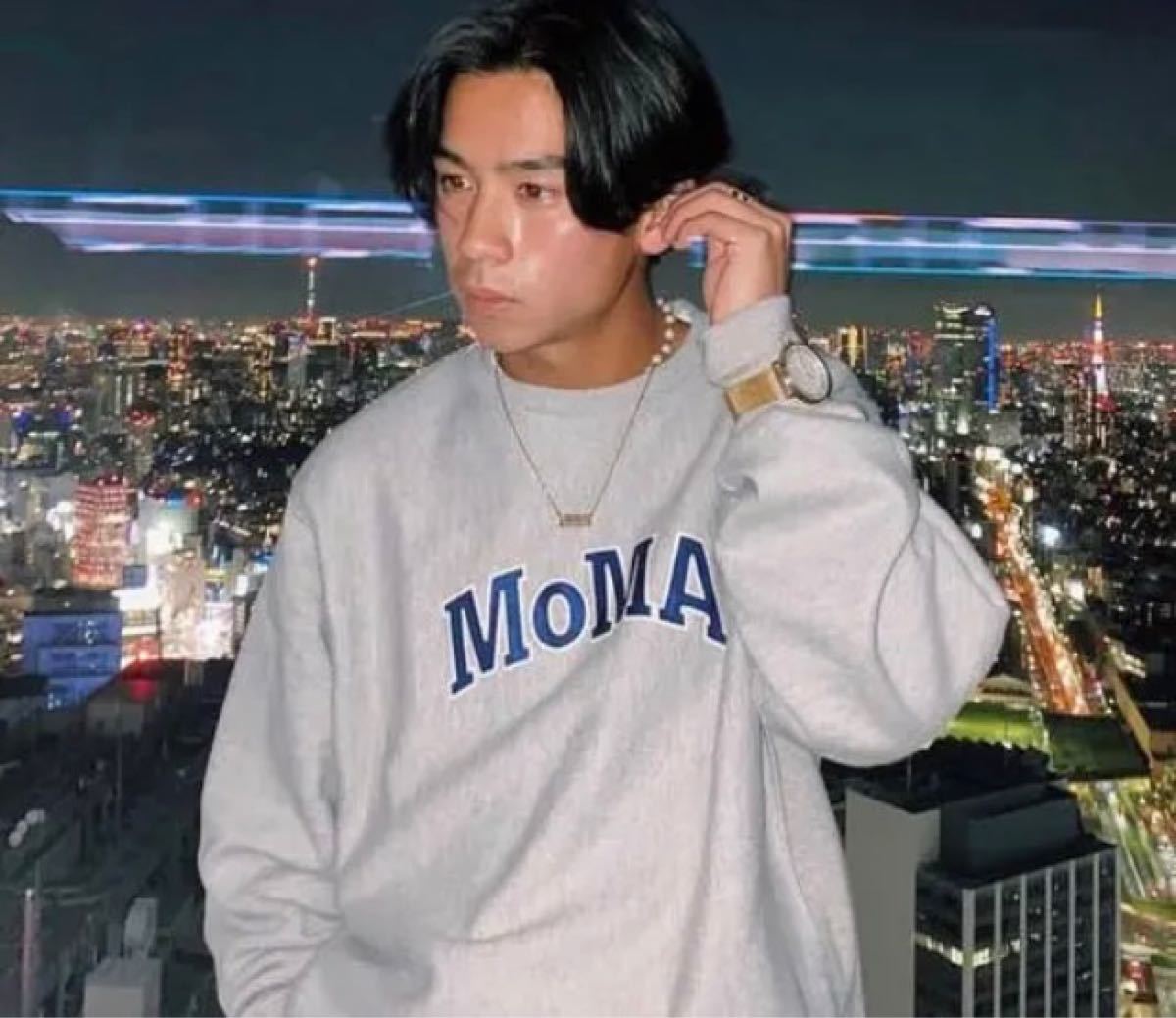 champion MoMA チャンピオン モマ スウェット トレーナー L｜Yahoo