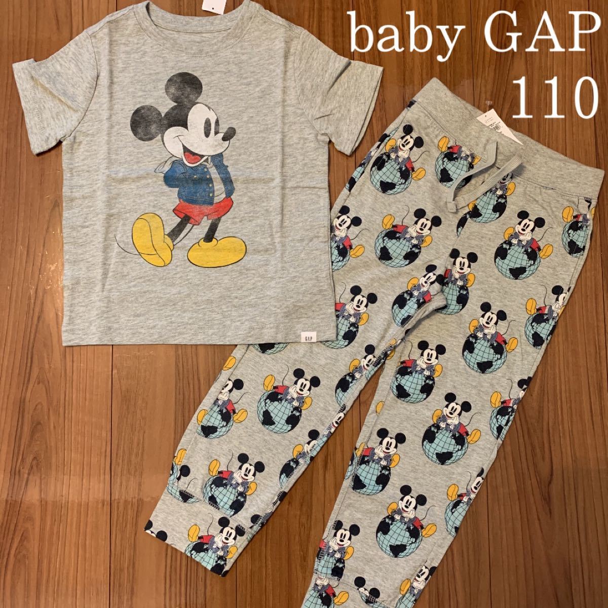 Paypayフリマ 新品 Baby Gap ディズニー ミッキー 半袖 Tシャツ パンツ スウェット 薄手 グレー 110cm 他サイズございます Paypayフリマ 新品 Baby Gap ディズニー ミッキー 半袖 Tシャツ パンツ スウェット 薄手 グレー 110cm 他サイズございます