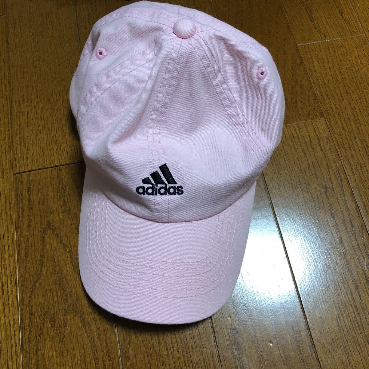 Paypayフリマ Adidas アディダスキャップ ピンク リボン Paypayフリマ Adidas アディダスキャップ ピンク リボン