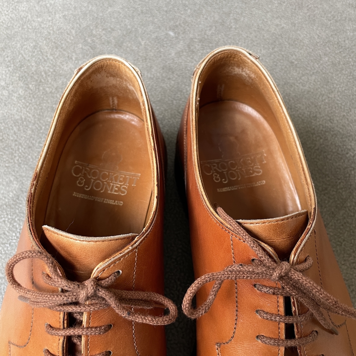 【最終価格】CROCKETT&JONES、クロケット&ジョーンズ、モールトン、MORETON、6 1/2E、ラスト：292、Uチップ、リッジウェイソール、英国靴_画像6