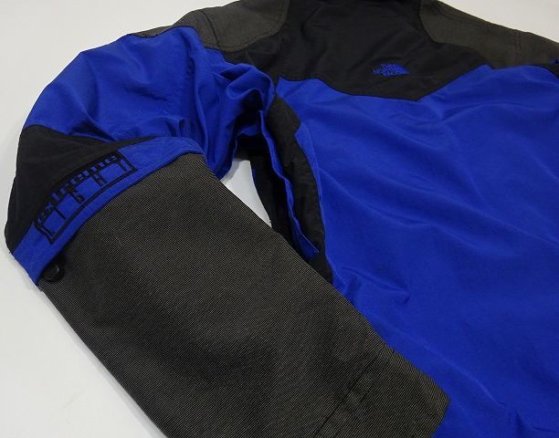 THE NORTH FACE EXTREME LIGHT ノースフェイス エクストリーム ナイロン ジャケット アウトドア マウンテンパーカ (L) ブルー×黒_画像4