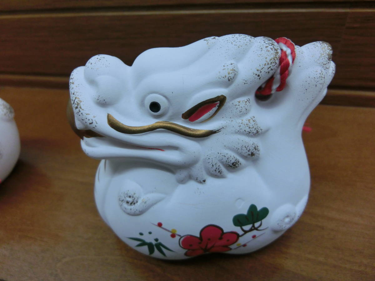 USED美品 干支・土鈴置物 5個セット 未(ひつじ)・巳(へび)・辰 USED美品 干支・土鈴置物 5個セット 未(ひつじ)・巳(へび)・辰