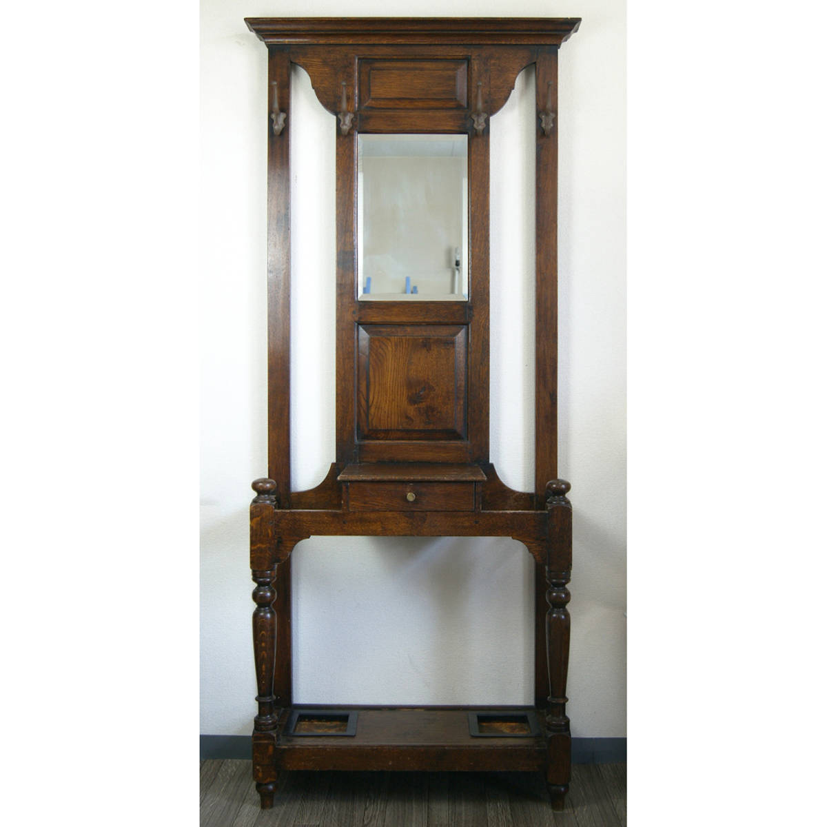 H0029【英国アンティーク ホールスタンド HALL RACK】レトロ・掘出