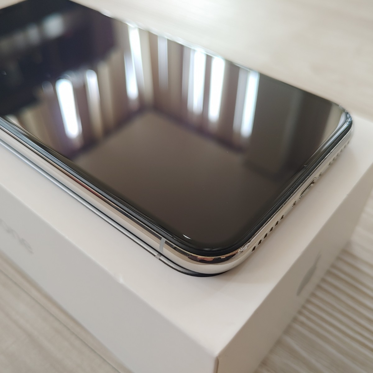 極上美品】iPhone X Silver 256 GB SIMフリー Apple 本体｜PayPayフリマ