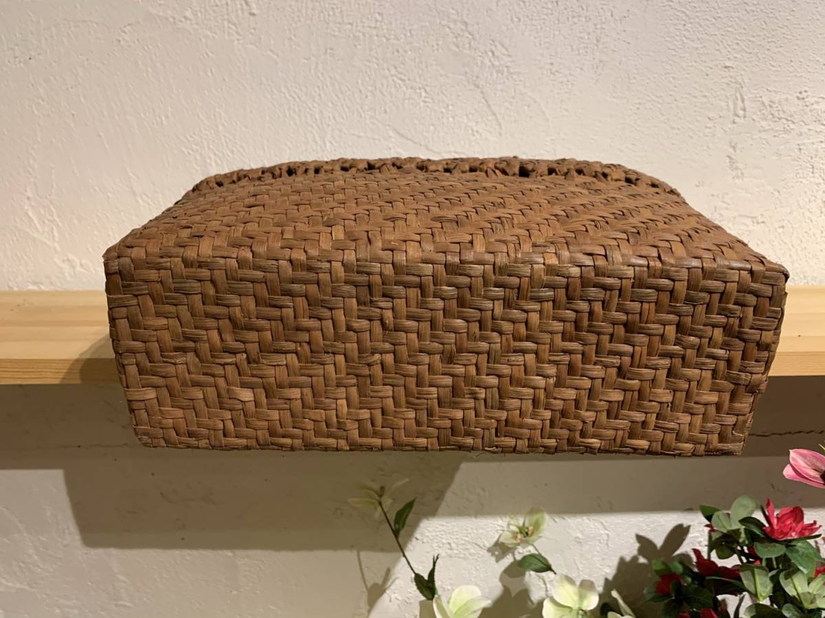 希少】極上品 飾り付き 内布 山ぶどう かご カゴバッグ 伝統工芸 最