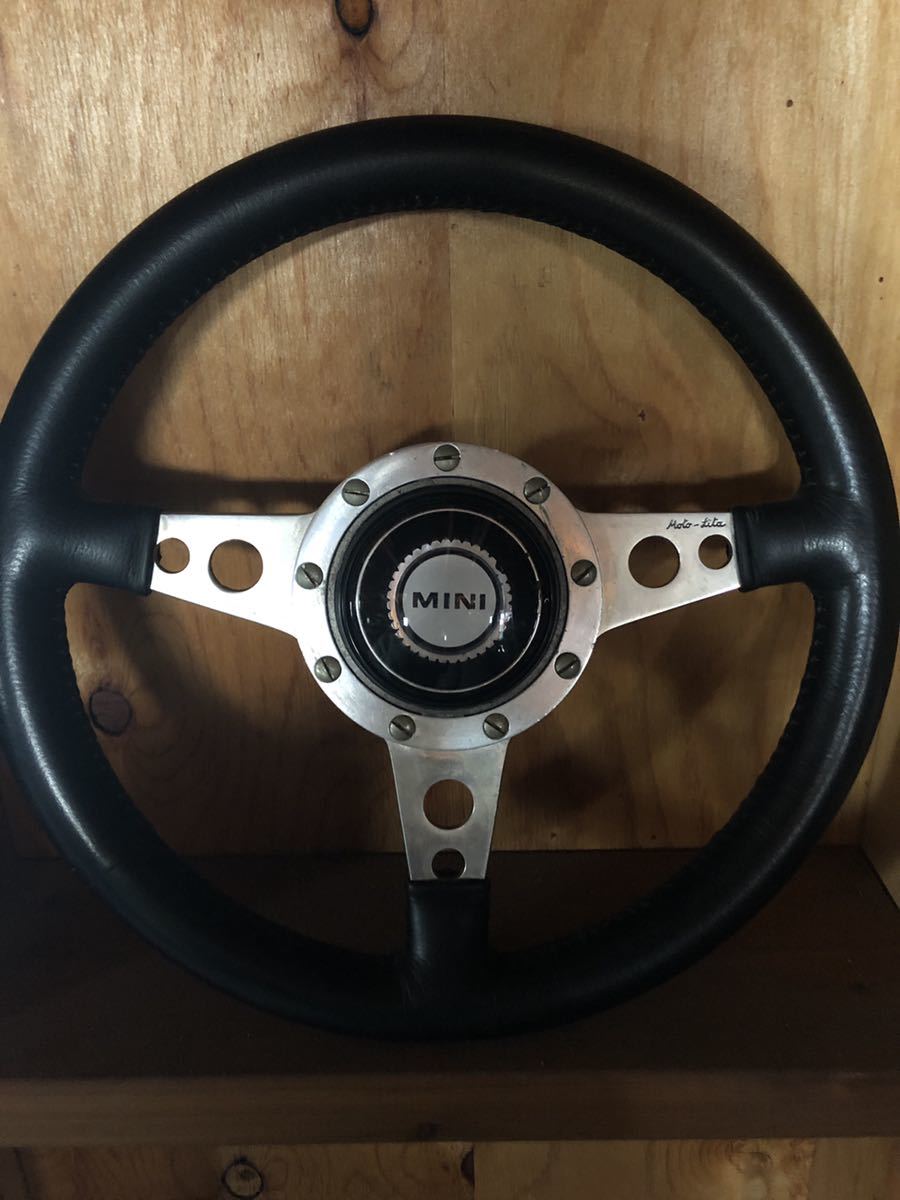 MINICOOPER ローバーミニ モトリタ ハンドル ステアリング レアパーツ