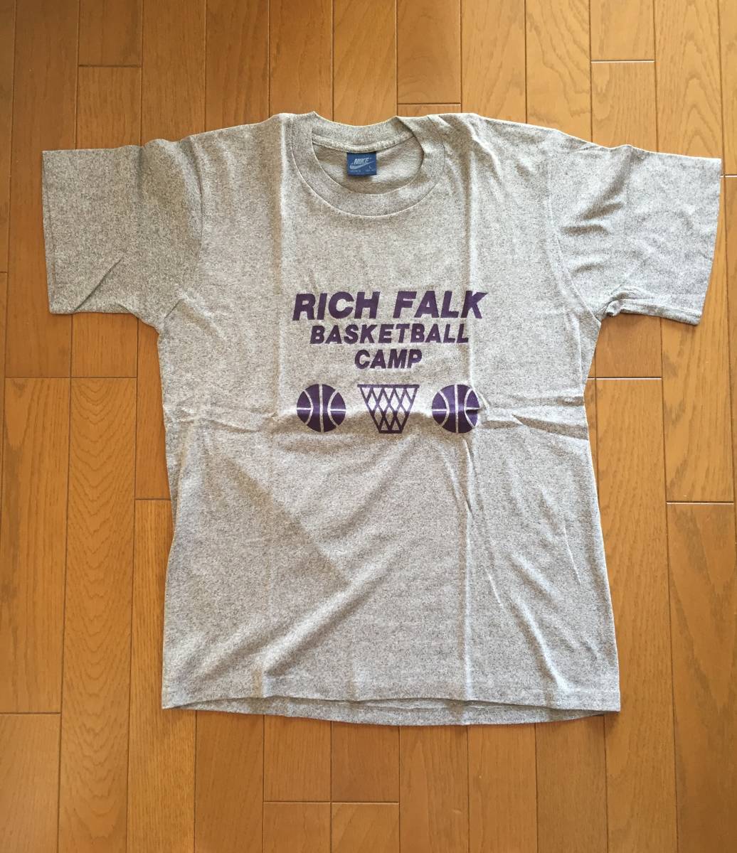 1980年代製 NIKE 青タグ イベント Tシャツ アメリカ製 ヴィンテージ 美